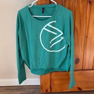 Savvi Sweatshirt with White Logo